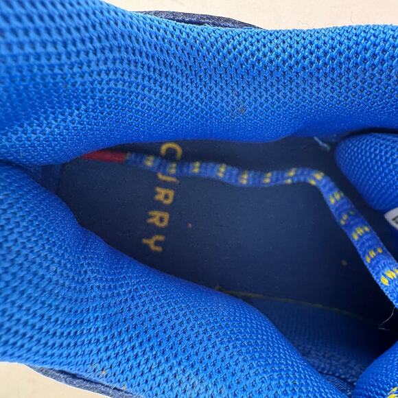 Under Armour Kids Sneakers - Blue and Yellow - Picture 9 of 14